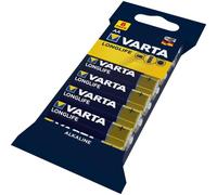 25x Paquete De 8 Pilas AA LR6 Varta Alcalinas Longlife Gran Paquete 200 Piezas