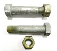 25X VSW Mu DIN 7990 Tornillo Hexagonal M20x95 Acero 5.6 Galvanizado Con Tuerca