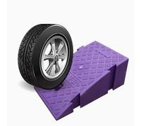 25x45x19cm Rampas De Coche Portát Ligeras, Rampa para Bordillos De Vehículos, Rampa De Umbral Antideslizante, Rampas para Silla De Ruedas, Rampa De Acceso(Purple,25x40x16cm/10x15.7x6.3)