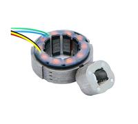 25XU7104 Transformador rotativo magnetorresistivo, diámetro exterior 25 mm, 4 polos, orificio del eje 6 mm
