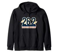 26.2 Porque 26.3 Sería una Carrera de Corredor de maratón Divertida y Loca Sudadera con Capucha