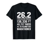 26.2 Twenty Six Point Two Miles Maratoner Camiseta