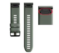 26 22 mm de liberación rápida Facil Fit Silicone Watch Strap de la muñequera para Garmin Fenix 5x 5 5x más 3 3hr S60 Forerunner 945 Watchband
