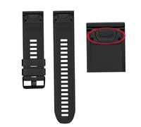 26 22 mm de liberación rápida Facil Fit Silicone Watch Strap de la muñequera para Garmin Fenix 5x 5 5x más 3 3hr S60 Forerunner 945 Watchband
