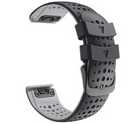 26 22 mm Madrea de silicona para Garmin Fenix 6 6xPro 5X 5 Plus/Forerunner 935 GPS MK1 D2 Release rápido EasyFit Watch Strap