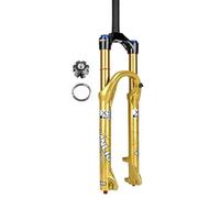 26" 27,5" 29" Horquilla De Suspensión De Bicicleta De Montaña Recta/cónica De 1-1/8" Freno De Disco Recorrido 140mm Horquilla Delantera De Liberación Rápida De 9*100mm Amortiguación(Straight,26")