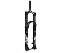 26/27,5/29" Horquilla de suspensión MTB cónica de 1-1/2" 15*110mm boost | Recorrido 160mm air fork Ajuste de amortiguación con bloqueo, horquilla delantera con freno de disco