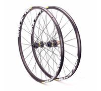 26" 27.5" 29" Juego de Ruedas Boost de Bici de montaña 110/148mm, Llantas de aleación de Aluminio con Offset, Eje pasante de 100/142mm, Freno de Disco Center Lock, buje Libre HG(100/142mm,26")