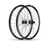 26 27.5 29" Juego de Ruedas Boost MTB 110/148mm Eje pasante Cassette 7-12S | Freno de disco Bicicleta de montaña Ruedas delanteras traseras XC/DH Llanta de doble pared