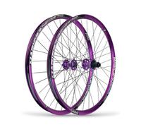 26 27.5 29" Juego de Ruedas Boost MTB 110/148mm Eje pasante Cassette 7-12S | Freno de disco Bicicleta de montaña Ruedas delanteras traseras XC/DH Llanta de doble pared