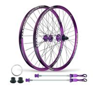 26 27.5 29 Juego de Ruedas MTB 7-12S Cassette 100/135mm QR Freno de Disco | Rodamiento sellado bicicleta de montaña Ruedas traseras delanteras 8 garras llanta de doble pared