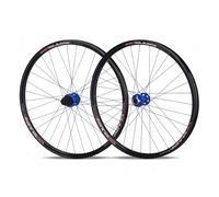 26" 27.5" 29" Juego De Ruedas MTB Freno De Disco Eje Pasante Boost Ruedas Delantera Y Trasera 110 X 15/148 X 12mm Bujes 32H para Cassette De 7-12 Velocidades(Blue,26'')