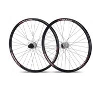 26" 27.5" 29" Juego De Ruedas MTB Freno De Disco Eje Pasante Boost Ruedas Delantera Y Trasera 110 X 15/148 X 12mm Bujes 32H para Cassette De 7-12 Velocidades(Silver,29'')
