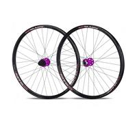 26" 27.5" 29" Juego De Ruedas MTB Freno De Disco Eje Pasante Boost Ruedas Delantera Y Trasera 110 X 15/148 X 12mm Bujes 32H para Cassette De 7-12 Velocidades(Purple,26'')