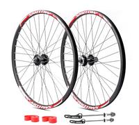 26"/27.5"/29" Juego De Ruedas MTB Llantas De Aleación De Aluminio 32H Rueda Delantera Y Trasera QR 100/135mm Buje Freno De Disco para Cassette De 7-12 Velocidades(27.5'')