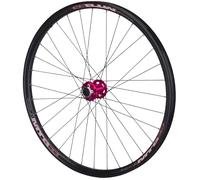 26 27,5 29'' MTB Rueda Delantera Eje Pasante Freno De Disco Buje Delantero Doble Capa Llanta De Aleación De Aluminio para Bicicleta De Dirt Jump/XC/Am(29'' Pink,15x100MM)
