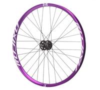 26/27,5/29in Rueda para Bicicleta De Montaña Eje Pasante Delantera 20 X 110mm Trasera 12 X 150mm Llanta De Aleación De Aluminio Freno De Disco 32H Bujes para 7-12 Velocidades(Black,29''-Front)