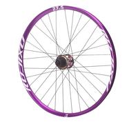 26/27,5/29in Rueda para Bicicleta De Montaña Eje Pasante Delantera 20 X 110mm Trasera 12 X 150mm Llanta De Aleación De Aluminio Freno De Disco 32H Bujes para 7-12 Velocidades(Colored,27.5''-Rear)