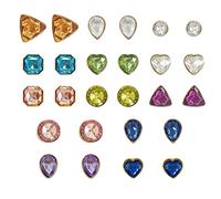 26 abalorios para decoración de zapatos, accesorios para zapatos de bricolaje con diamantes de imitación de cristal en muchas formas, ideal para zuecos de jardín, sandalias de playa.