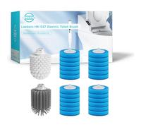 26 Cabezales de Recambio para Cepillo Eléctrico Leebein HK-047 - Incluye Cepillo de Nylon Duro, Silicona TPU y 24 Cepillos Desechables (Máquina no incluida)