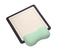 (26 cmx21 cm, Blue) Ergonomic Mouse Pad Portable Gift Creative Fashion with Cushioned Wrist Rest Yellow