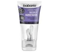 Babaria - Crema Pies Secos Y Agrietados - 150ml | Crema De Pies Y Talones Agrietados | Hidratación Intensa | Aloe Vera Y Y Manteca De Karité | Rapida Absorcion | 100% Vegana