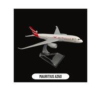 (26.MAURITIUS A350) Modelo de avión de metal a escala 1:400, avión de vuelo de Air Sri Lanka, avión