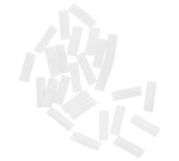 26 Piezas Iniciador de Fuego Portátil de Algodón y Cera Blanco | Bolsa, Resistente al Agua Clima, para Carbón y Leña en Kits de Supervivencia
