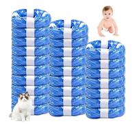 26 Piezas Recambios Cubos de Pañales, 4.5M Bolsa de Relleno para Papelera Pañales Bebe Compatible con Angelcare et Litter Locker II Recambios