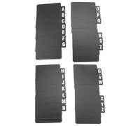 26 separadores para discos de vinilo y DVDs, en orden alfabético