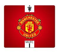 26 x 21 cm/10 x 8inch Personal Gaming Mousepad preciso tela y caucho ambiental estándar resistente al agua Manchester United FC Fútbol club logo