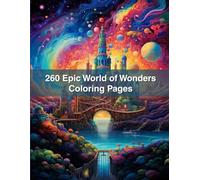260 Epic World of Wonders Coloring Pages: Travel Through Culture, Nature & History - One Page at a Time