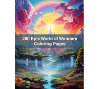 260 Epic World of Wonders Coloring Pages: Travel Through Culture, Nature & History - One Page at a Time