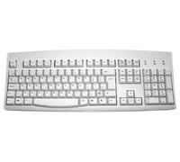 260 Profesional Completo Talla Cableado Teclado USB, Blanco - KYBAC260U-USB