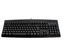 260 Profesional Completo Talla Cableado Teclado USB, Negro - KYBAC260-UBLKEUR