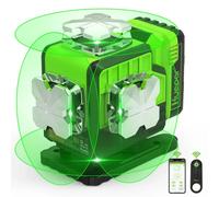 2600mAh 16 líneas Construcción láser verde Nivelir Bluetooth + remoto