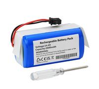 2600mAh Rechargeable Aspirador Batería para OKP Life K2, K3P, K4, K7, OKP K5, K5 Pro Robot Vacuum Cleaner with Tools 14.4V