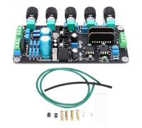 2604 AD827 Preamplificador estéreo Placa de Control de Tonos Amplificador Volumen Graves Tablero de Control de Agudos Resistencias de Audio PCB de Doble Cara para