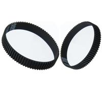 2604736001 2604-736-001 - Correa de transmisión para cepilladora compatible con Bosch PHO 1, PHO 100, PHO 15-82, PHO 16-82, PHO 20-82, 2 unidades