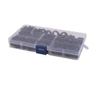 260Pcs Surtido de Arandelas de Goma Cableado Bobina Junta de Alambre M3 / M4 / M5 / M6 / M8 / M10 / M12