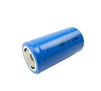 26500 3,7 Voltios Batería 3200MAH Lipo Medidas: Diámetro 26MM, Longitud 50MM Recargable Flap Mega Batería