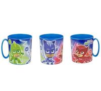 2653; Taza microondas Pj masks; capacidad 350 ml; producto de plástico; No BPA