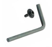 266733-9 Perno de sujeción de hoja de sierra ingletadora y llave hexagonal, rosca de mano izquierda, compatible con sierras ingletadoras serie DLS714Z, LS0714, BLS713, DLS713