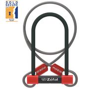 268090 - candado antirrobo u acero 13 mm + cable 10 mm - 120 cm U13 + Cable