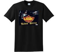 2688 *New* UGK T Tshirts Camisetas y Tops Ridin Dirty Vinyl CD Cover (XX-Large)