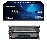 26A Cartucho de Tóner Compatible para HP CF226A, 26X y CF226X para HP LaserJet Pro M402d M402dn M402dne M402dw M402n MFP M426fdn M426fdw Impresoras,Black-1 Pack