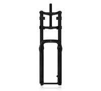 26in 5.0 Horquilla De Suspensión Neumática TA 15*135mm Para Snow Fat Bike | Recorrido 190mm Doble Hombro 1-1/8" Tubo Recto Rebote Ajustable Freno De Disco Para E-Bike