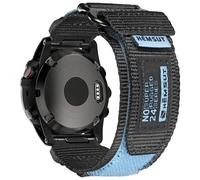 26mm Correas Compatible con Garmin Fenix 8 AMOLED 51mm/8 Solar 51mm, Correas deporte de nylon de recambio para Fenix 5X/Fenix 5X Plus/Fenix 6X/Fenix 6X Pro/Fēnix 7X/Fenix 3/Enduro/Quatix 3 para hombre