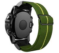 26mm Quick Release Nylon Loop Elastic Watchband Strap For Fenix 6X 6 Pro Fenix 5X 5 Plus 3HR Tactix Delta MK2 Smart Watch