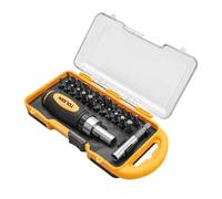 26Pcs assorted bits set with ratchet handle